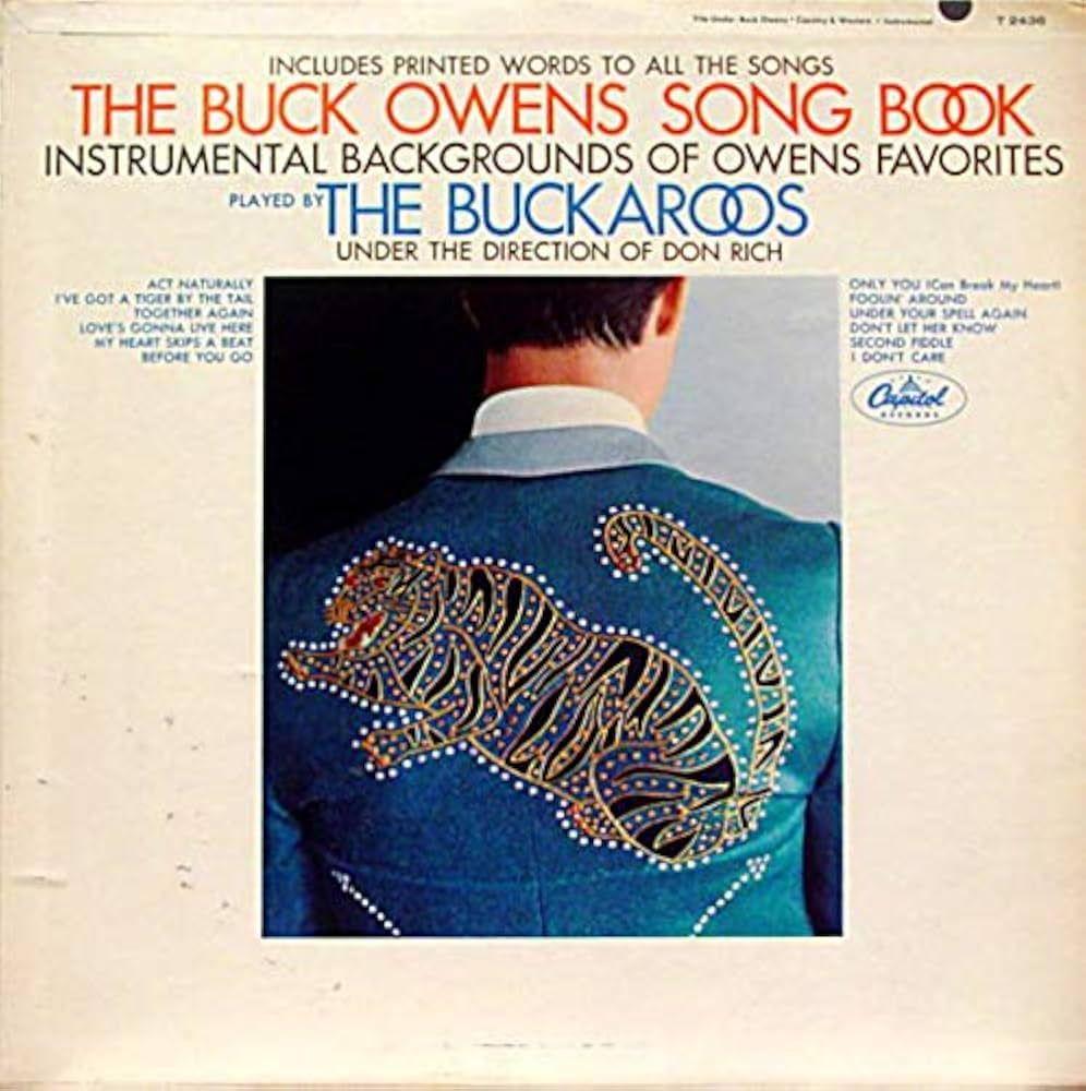 Capa do Álbum "The Buck Owens Song Book", de The Buckaroos