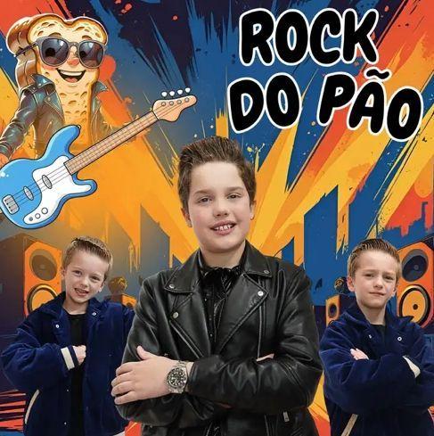 Capa do álbum "Rock do Pão", de Nícolas Netto