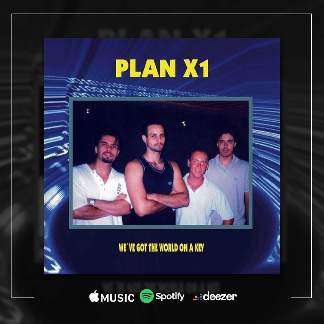 Portada de Sencillo/EP "We've Got The World On a Key", de Plan X1