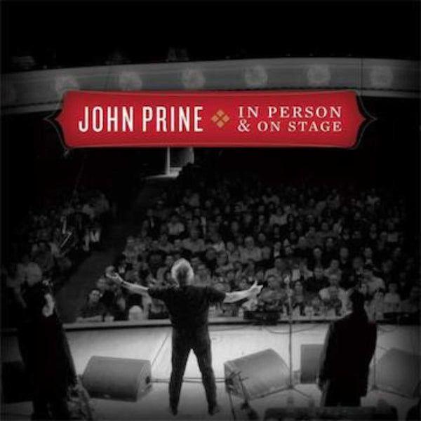 Portada de Álbum "In Person & On Stage", de John Prine