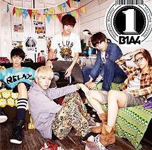 Capa do Álbum "1", de B1A4