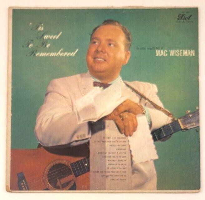 Portada de Álbum "'Tis Sweet To Be Remembered", de Mac Wiseman