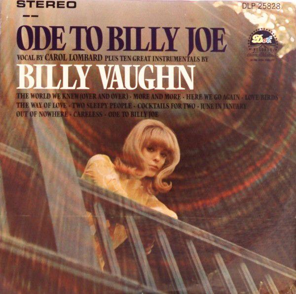 Capa do álbum "Ode To Billy Joe", de Billy Vaughn