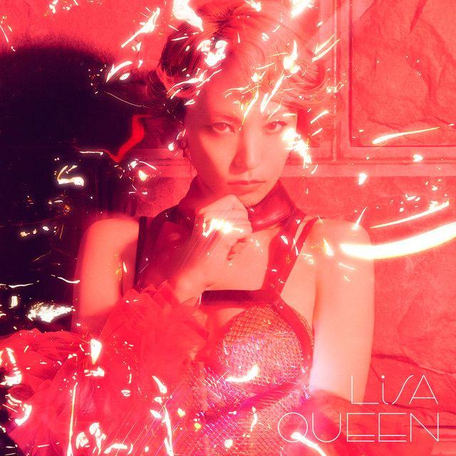 Album cover of "QUEEN" by LiSA