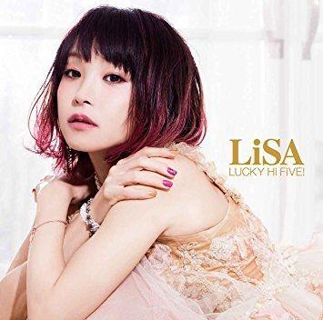 Album cover of "LUCKY Hi FiVE!" by LiSA