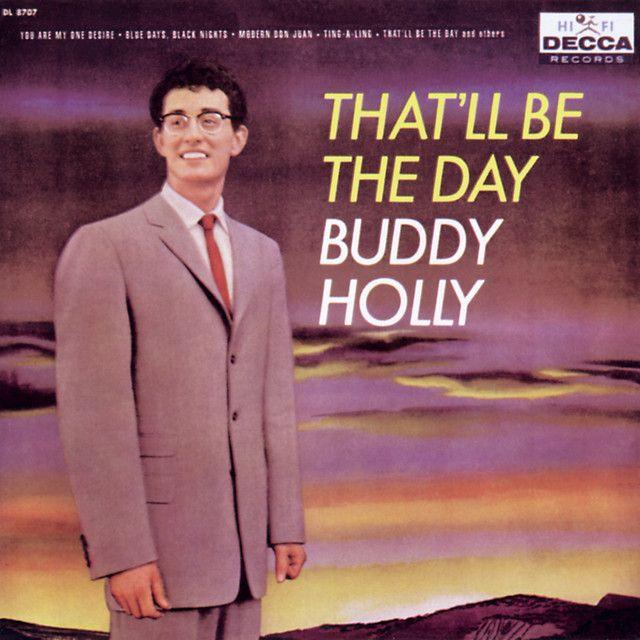 Portada de Álbum "That'II Be The Day", de Buddy Holly
