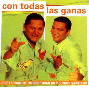 Portada de Álbum "Con Todas Las Ganas", de Junior Santiago
