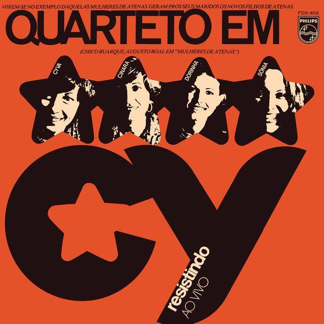 Portada del álbum "Resistindo ", de Quarteto em CY