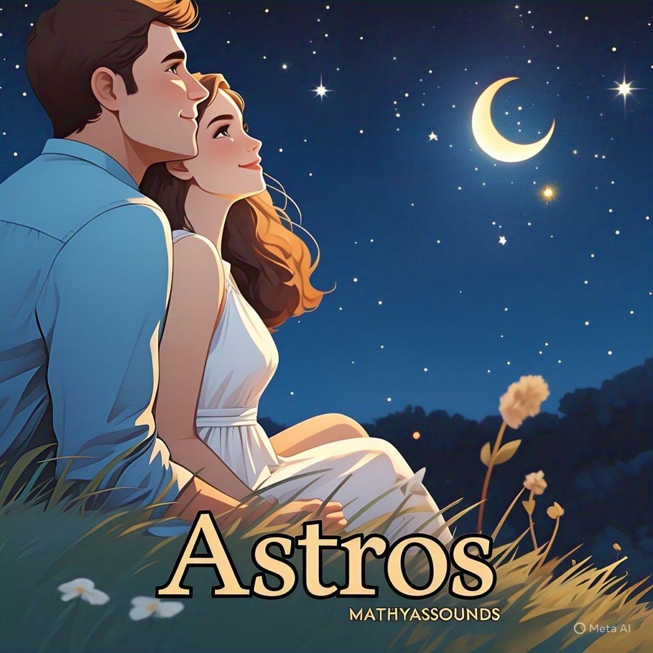 Portada de Sencillo/EP "Astros", de Mathyassounds