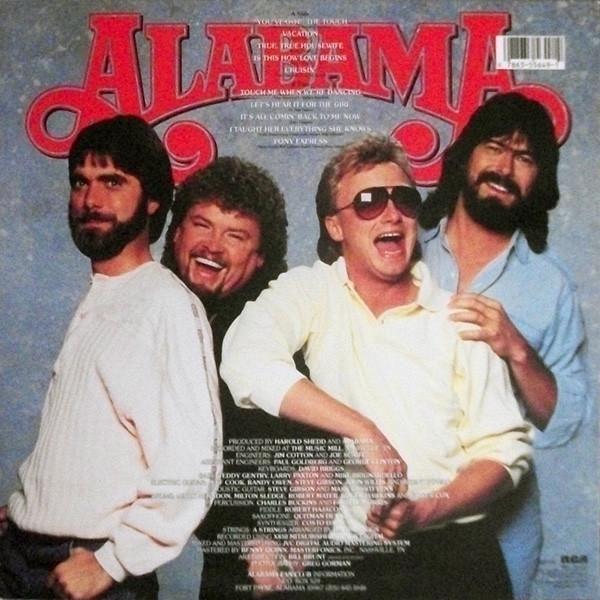 Portada del álbum "The Touch", de Alabama