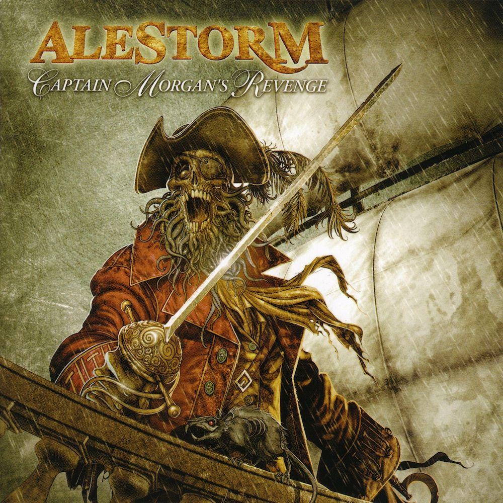 Portada de Álbum "Captain Morgan's Revenge", de Alestorm