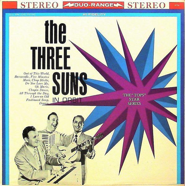 Capa do álbum "In Orbit", de The Three Suns
