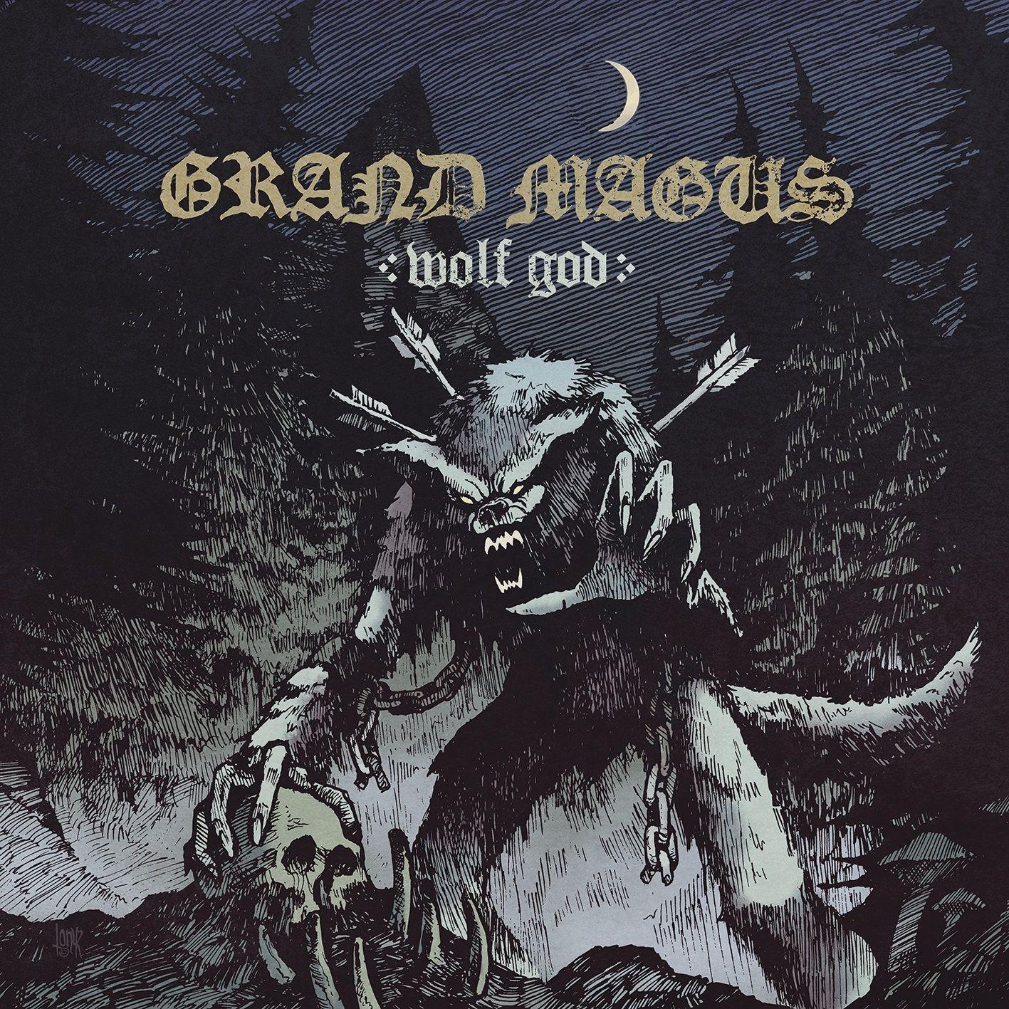 Portada de Álbum "Wolf God", de Grand Magus