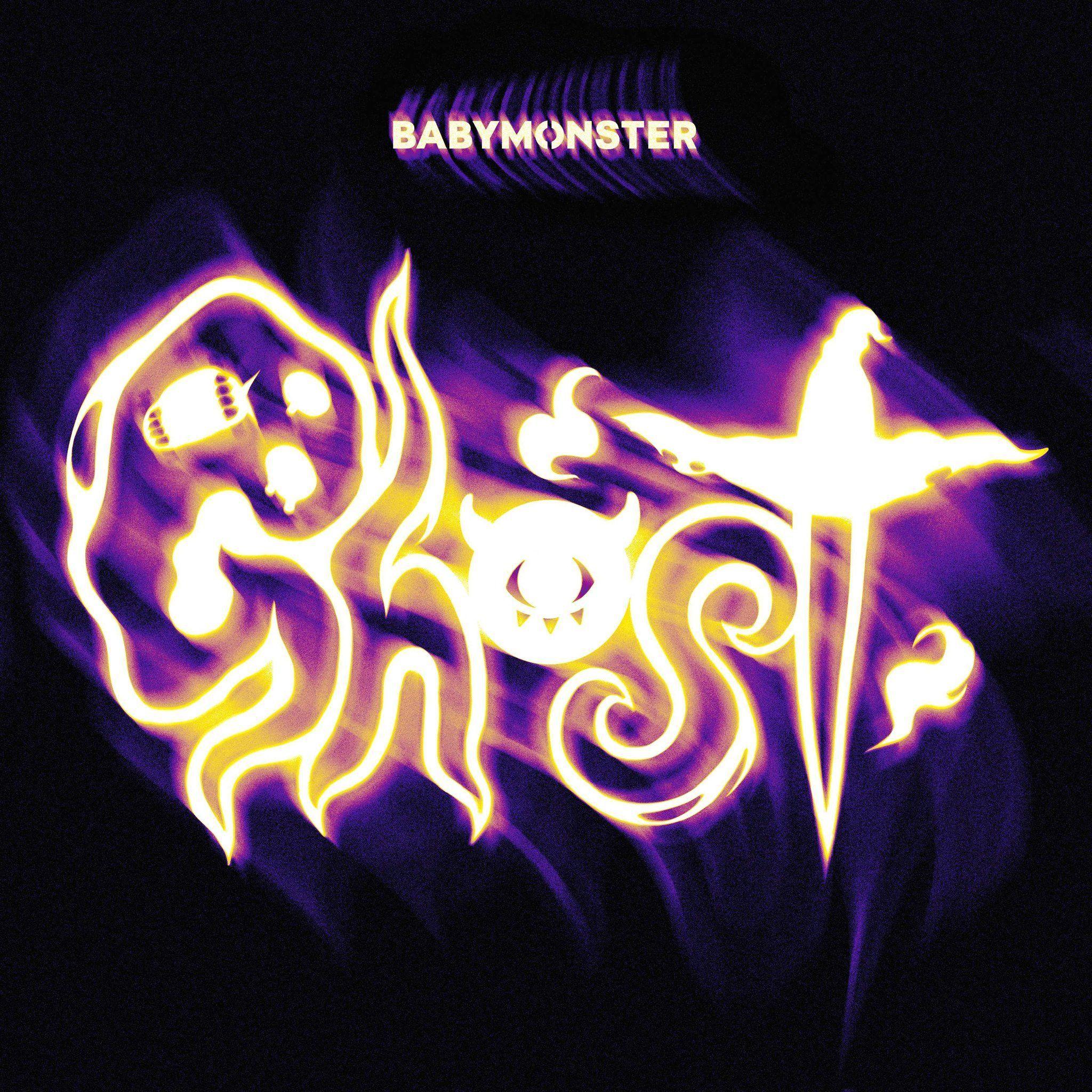 Portada de Sencillo/EP "Ghost", de BABYMONSTER