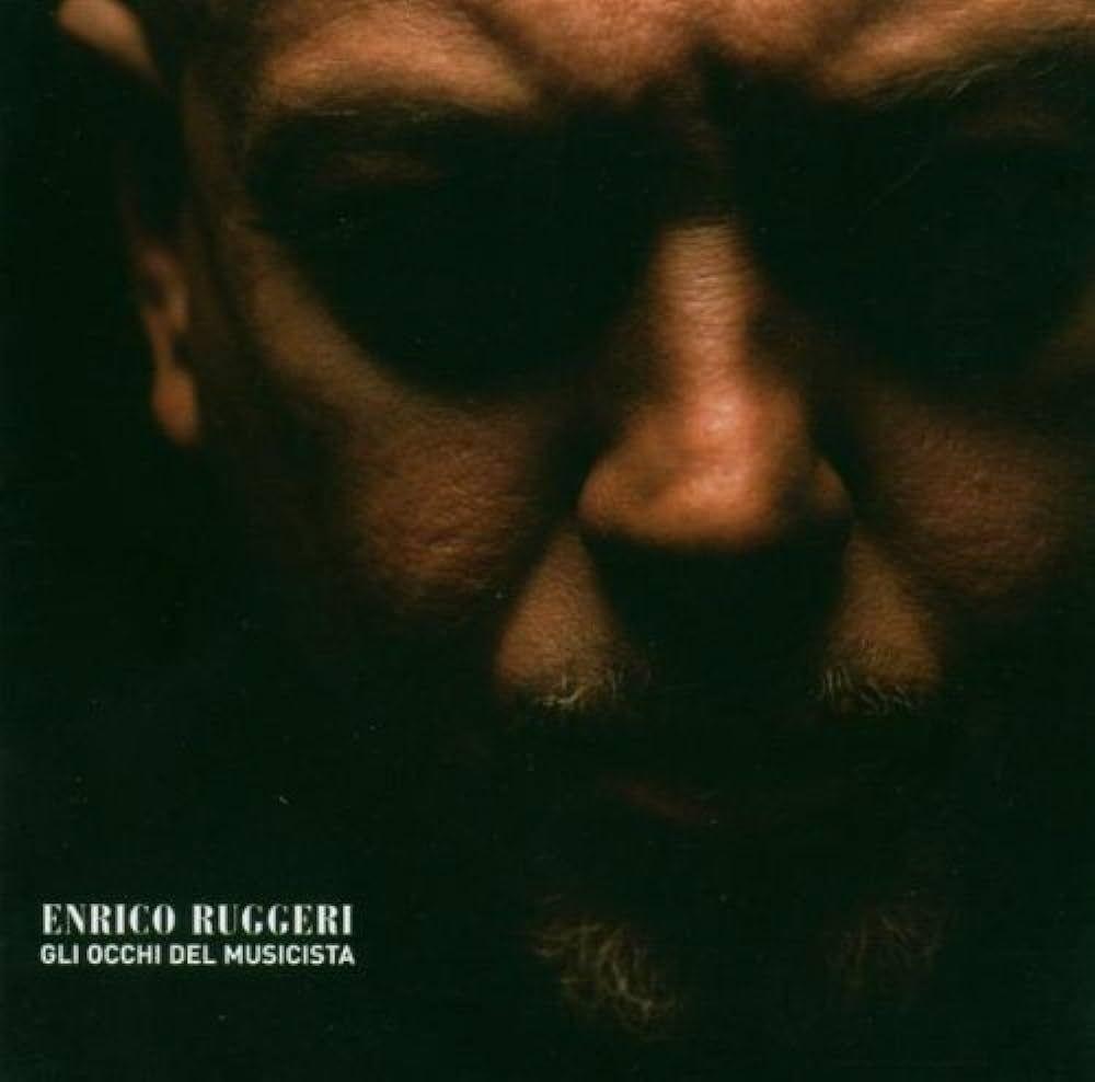 Portada de Álbum "Gli Occhi Del Musicista", de Enrico Ruggeri