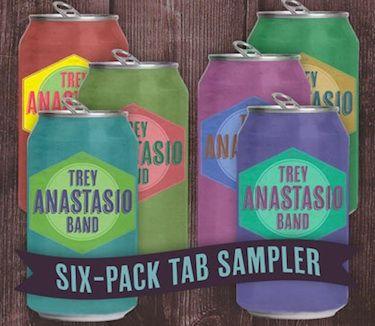 Album cover of "Six-Pack Tab Sampler" by Trey Anastasio