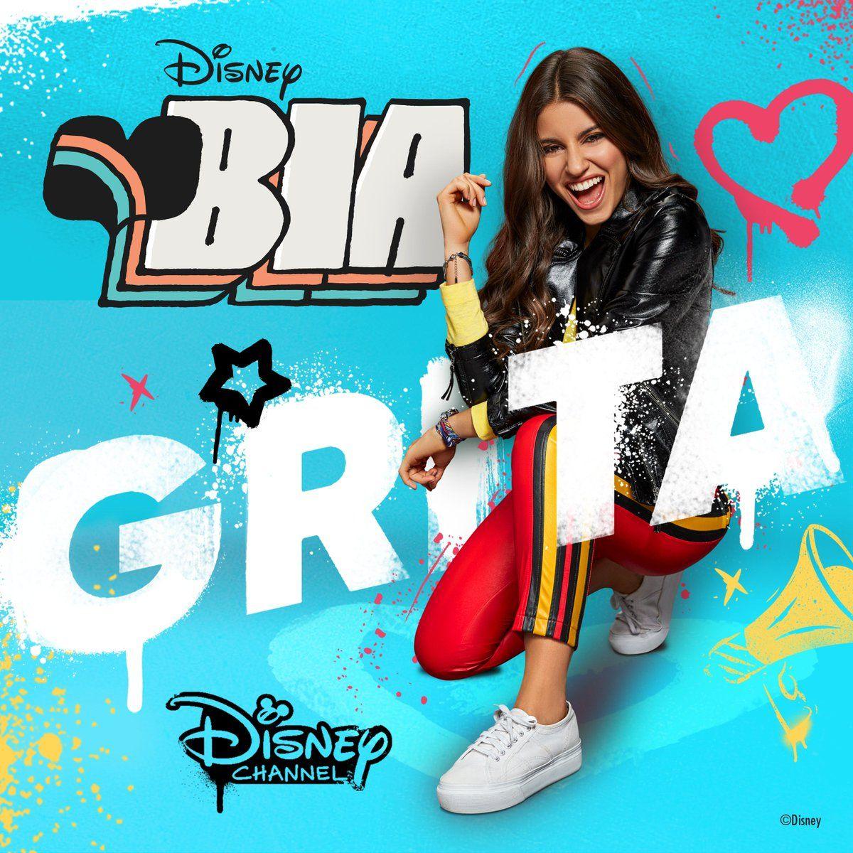 Portada de Álbum "Grita", de Bia (Disney)
