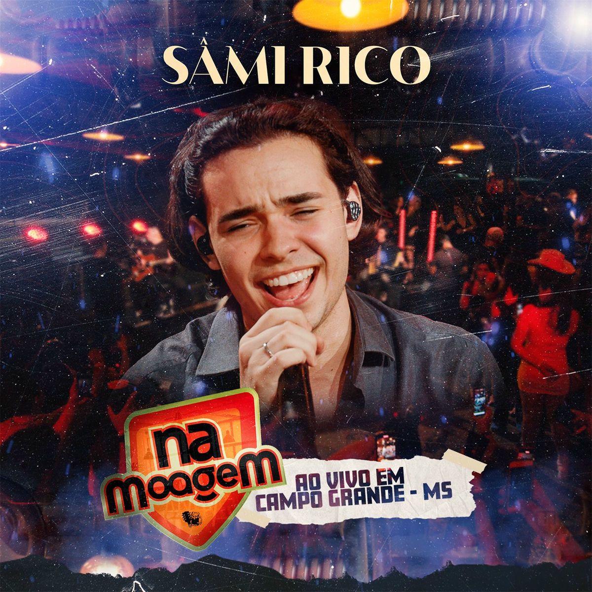 Portada de Sencillo/EP "Na Moagem (Ao Vivo)", de Sâmi Rico