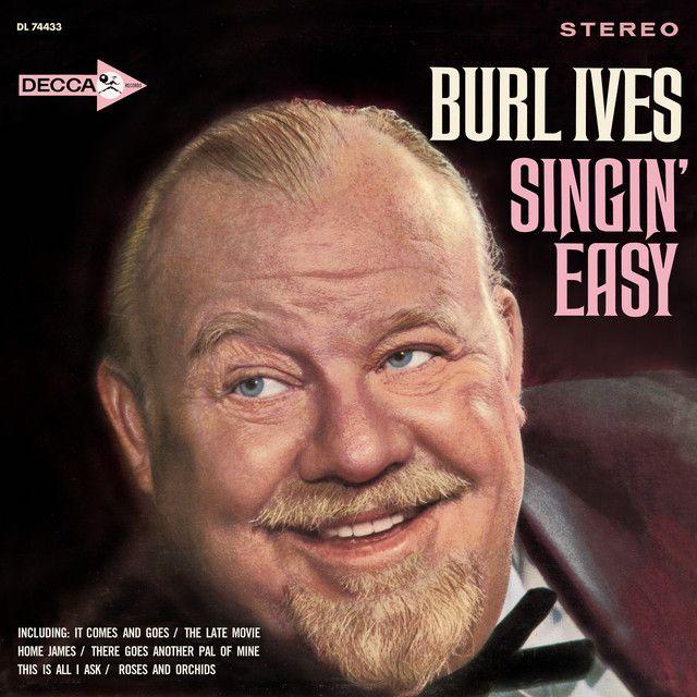 Portada del álbum "Singin' Easy", de Burl Ives