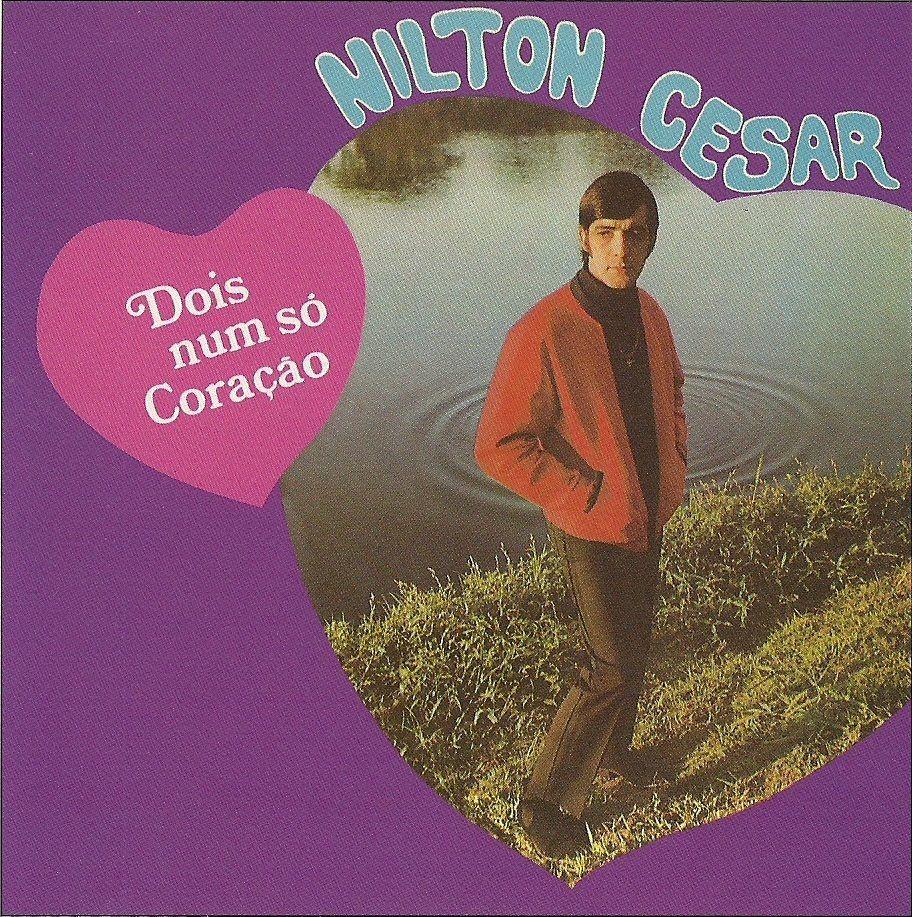 Capa do álbum "Dois Num Só Coração", de Nilton César
