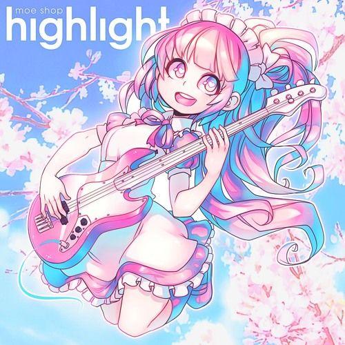 Portada de Sencillo/EP "Highlight", de Moe Shop