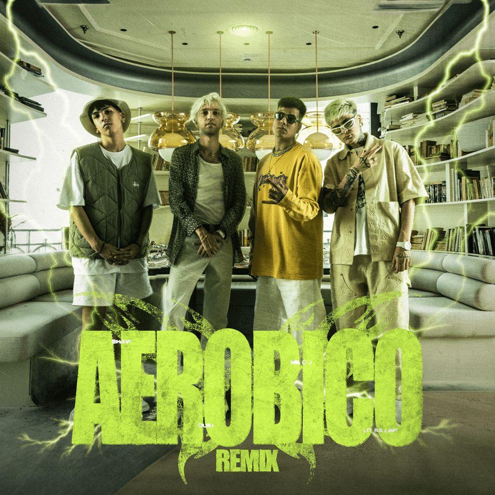 Capa do Single/EP "AEROBICO (remix) ", de BHAVI