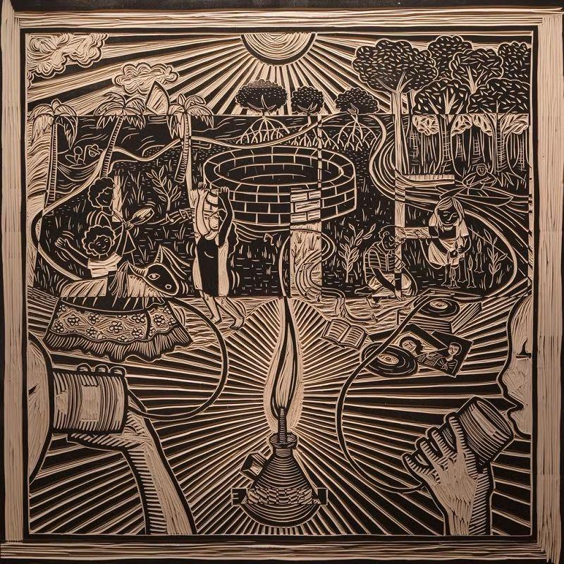 Portada del álbum "Eita", de Lenine