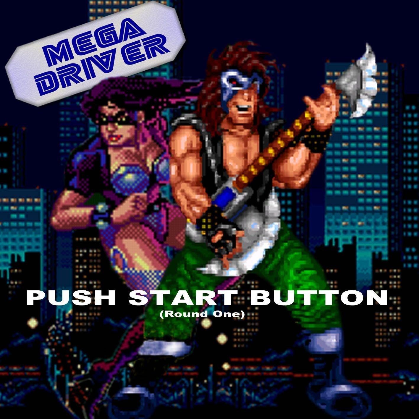 Portada de Álbum "Push Start Button (Round One)", de MegaDriver
