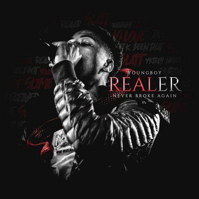 Capa do álbum "Realer", de YoungBoy Never Broke Again (NBA YoungBoy)