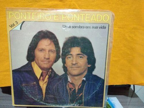 Portada de Álbum "Uma Sombra Em Sua Vida", de Ponteiro e Ponteado