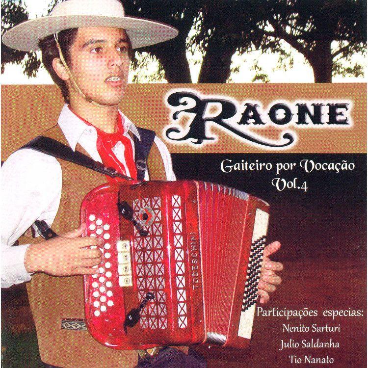 Capa do Álbum "Gaiteiro Por Vocação", de Raone