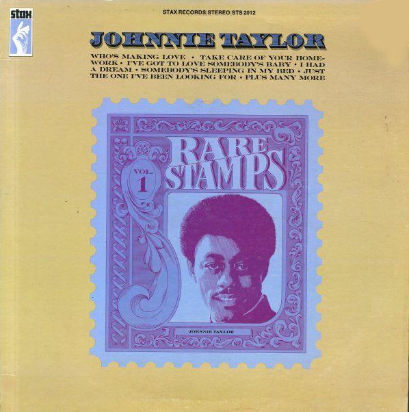 Capa do álbum "Rare Stamps", de Johnnie Taylor