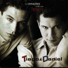 Capa do Álbum "Os Corações Não São Iguais", de Tiago e Daniel (Sertanejo)