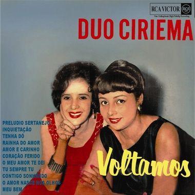 Portada del álbum "Voltamos", de Duo Ciriema