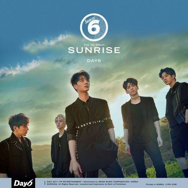 Capa do álbum "SUNRISE", de DAY6