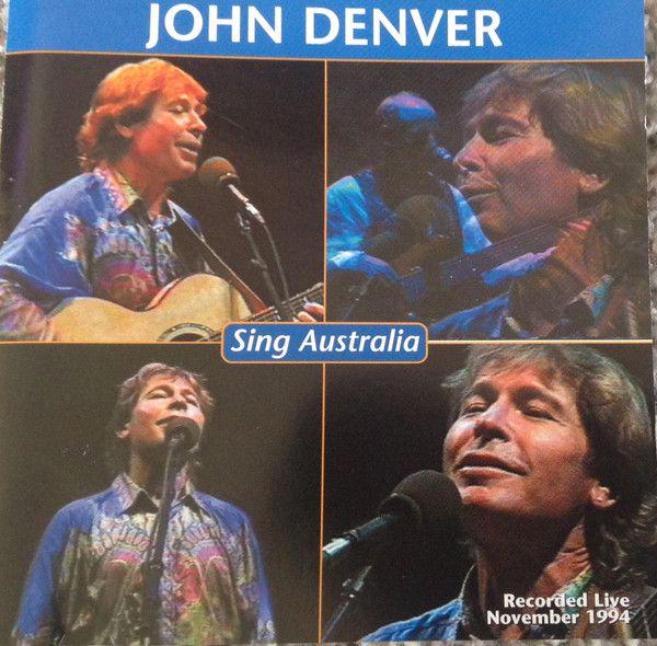 Portada del álbum "Sing Australia", de John Denver