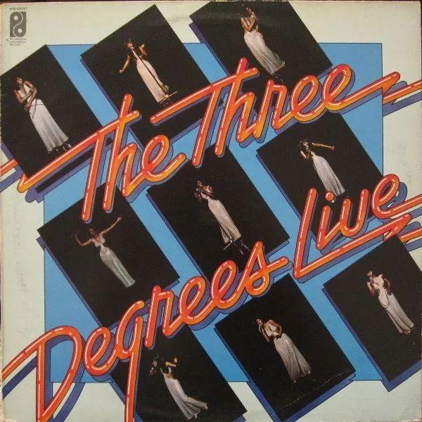 Portada del álbum "The Three Degrees Live", de Three Degrees