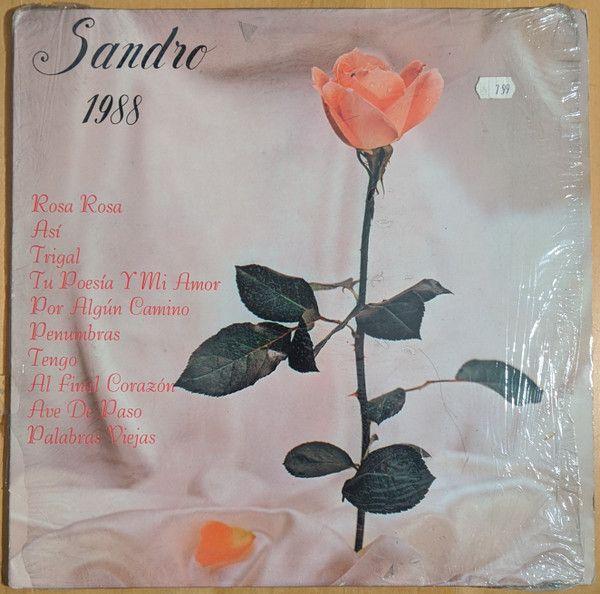 Capa do álbum "Sandro (1988)", de Sandro