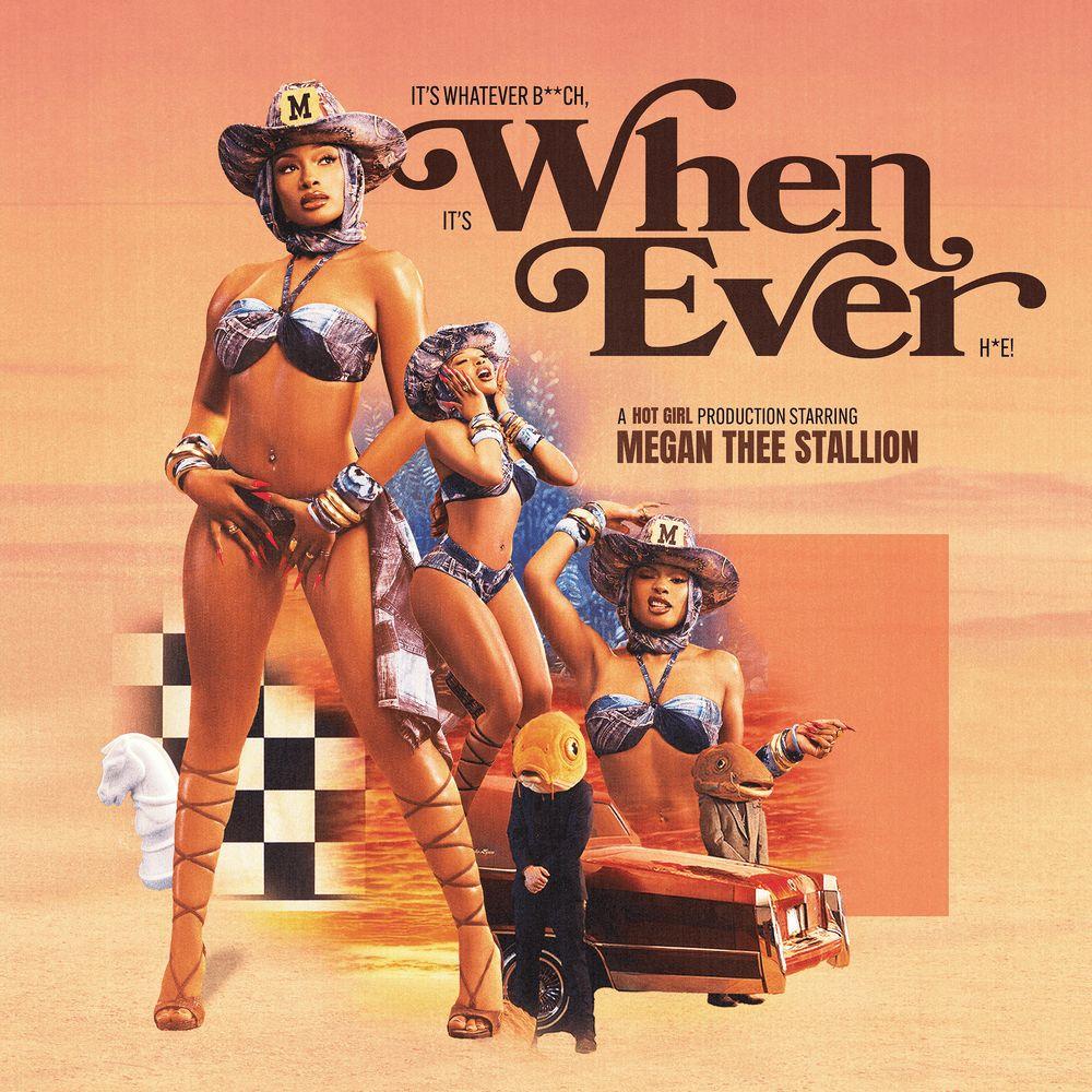 Portada de Sencillo/EP "Whenever", de Megan Thee Stallion