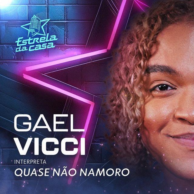 Portada de Sencillo/EP "Quase Não Namoro", de Gael Vicci