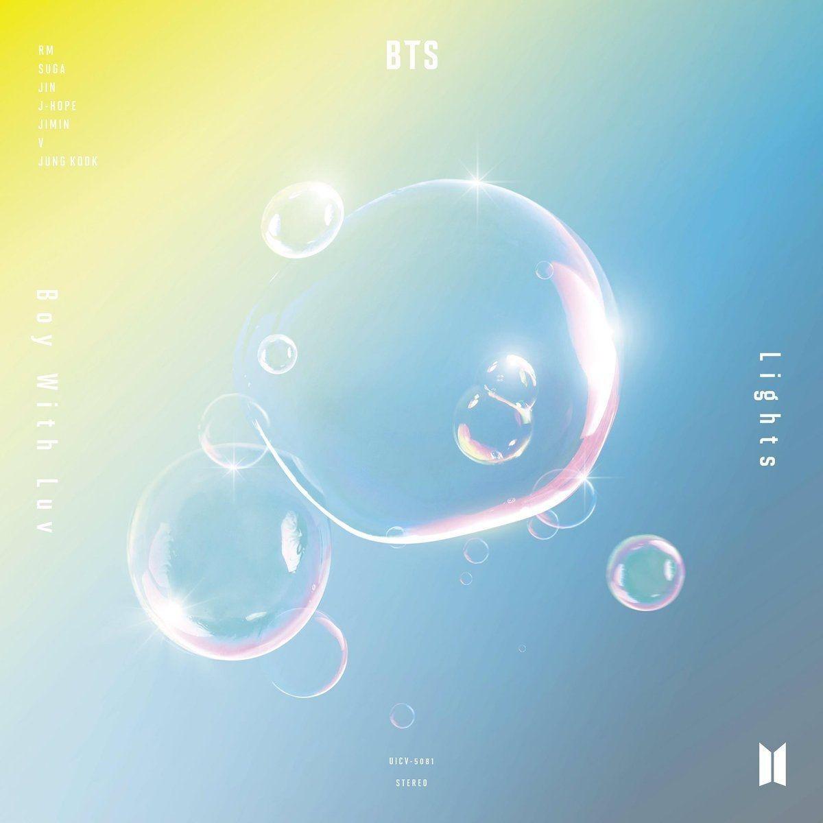 Portada de Sencillo/EP "Lights / Boy With Luv", de BTS