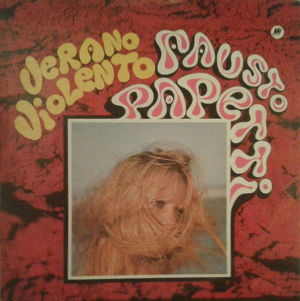 Capa do álbum "Verano Violento", de Fausto Papetti