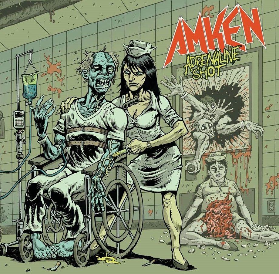 Capa do Álbum "Adrenaline Shot", de Amken