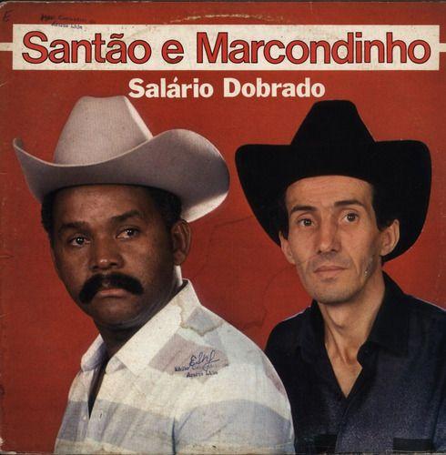 Portada de Álbum "Salário Dobrado", de Santão e Marcondinho