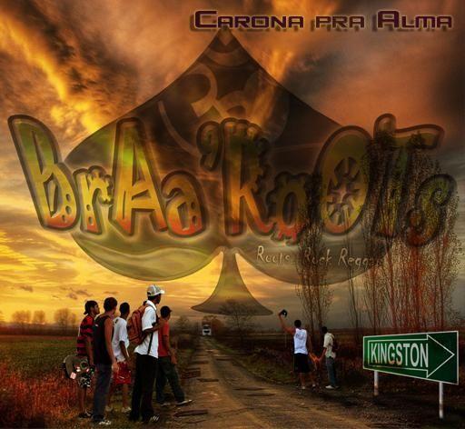 Portada de Sencillo/EP "Carona pra Alma", de BrAa Roots