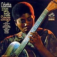 Capa do Álbum "Odetta Sings Folks", de Odetta