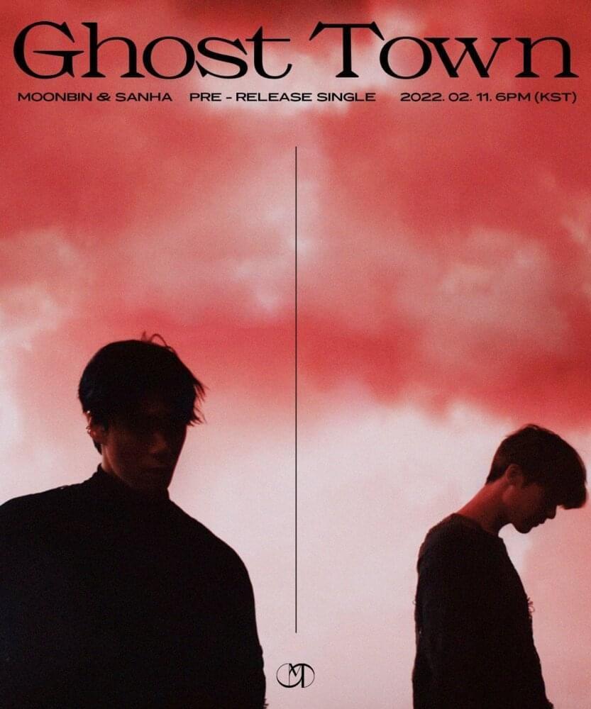 Capa do Single/EP "Ghost Town", de Moonbin & Sanha (ASTRO)