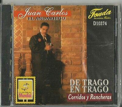 Portada de Álbum "De Trago En Trago", de El Andariego