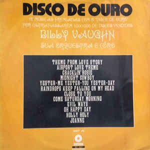 Capa do álbum "Disco de Ouro", de Billy Vaughn