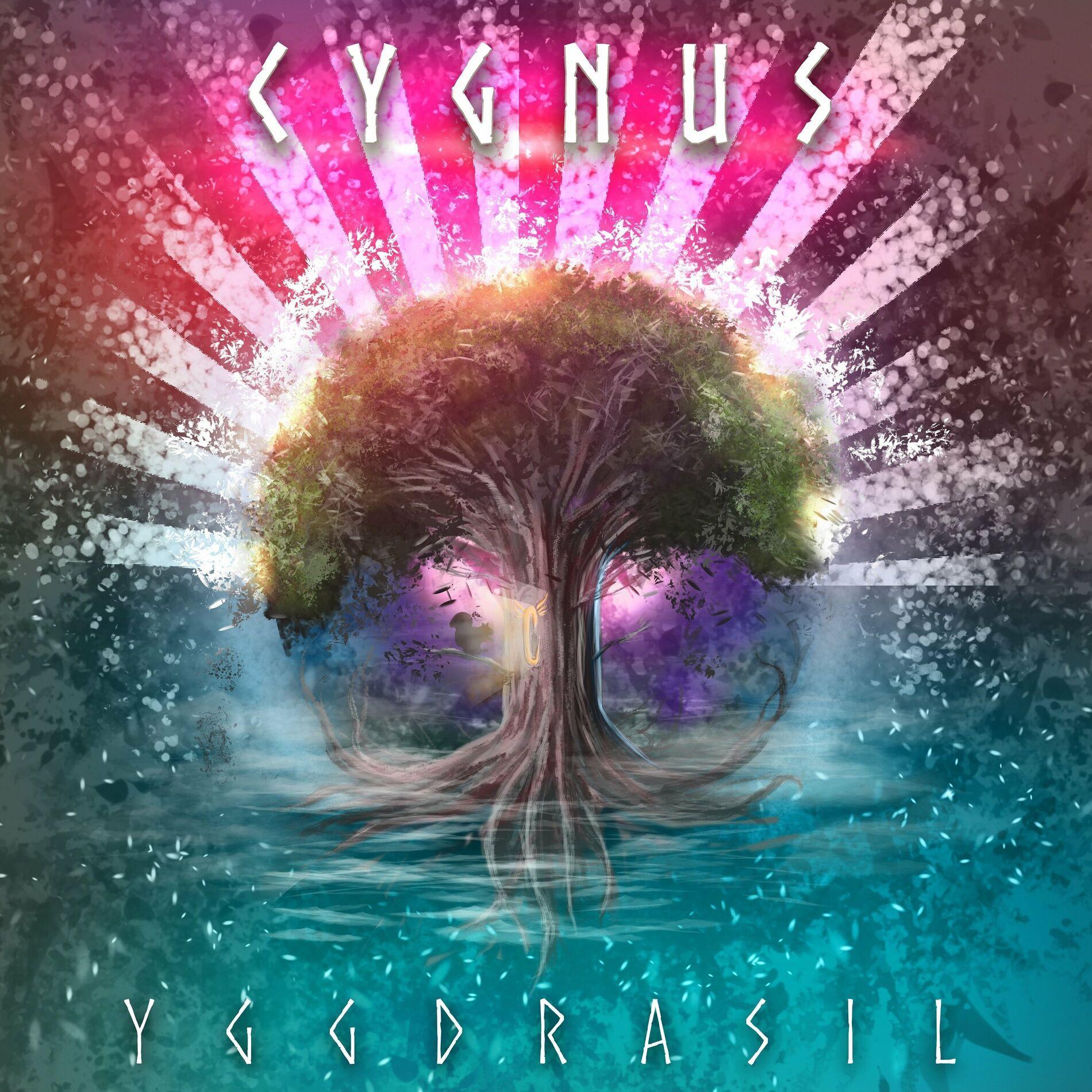 Portada de Álbum "Yggdrasil", de Cygnus